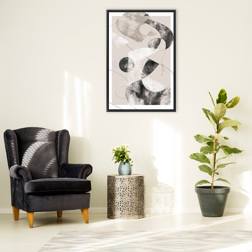 Shapes Shatters Printed Wall Art