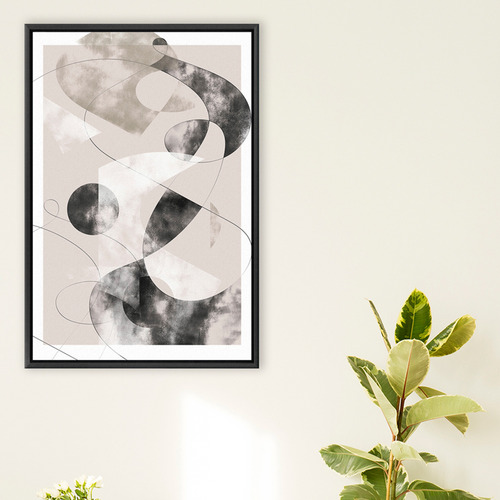 Shapes Shatters Printed Wall Art