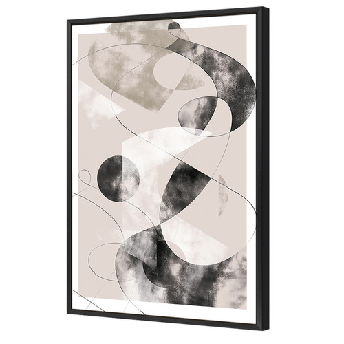 Shapes Shatters Printed Wall Art