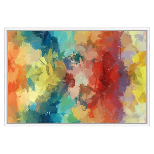 Rainbow Cumulus Printed Wall Art