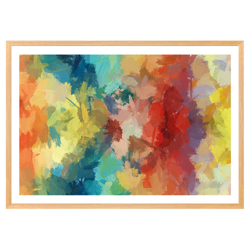Rainbow Cumulus Printed Wall Art
