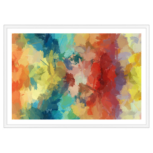 Rainbow Cumulus Printed Wall Art
