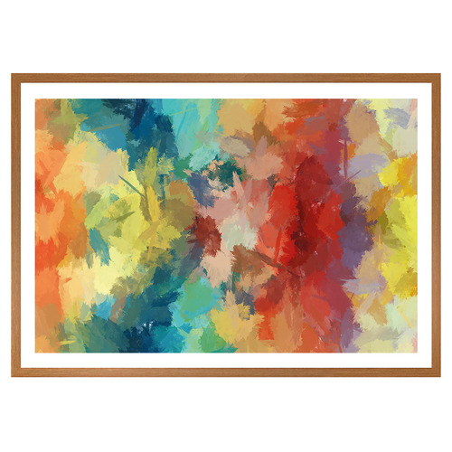 Rainbow Cumulus Printed Wall Art