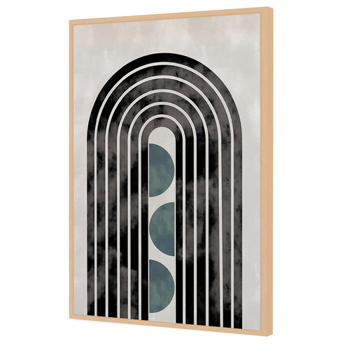 Green Arch Capsule I Printed Wall Art
