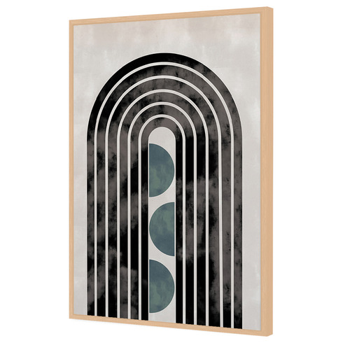 Green Arch Capsule I Printed Wall Art