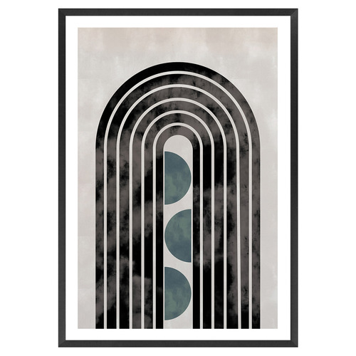 Green Arch Capsule I Printed Wall Art
