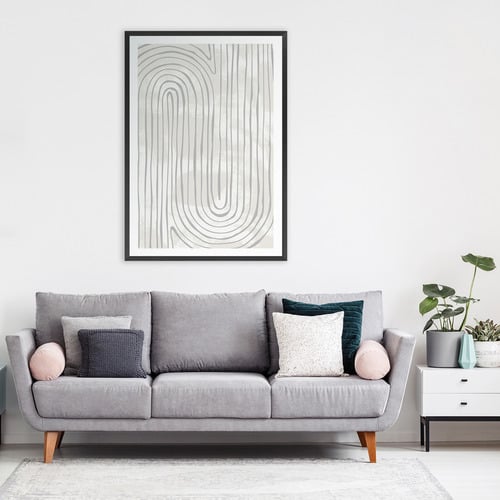 Arch Double V Printed Wall Art