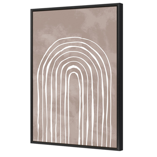 Arch One Way III White Printed Wall Art