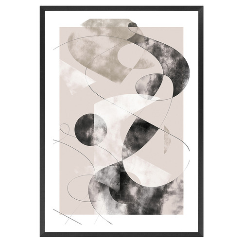 Shapes Shatters Printed Wall Art