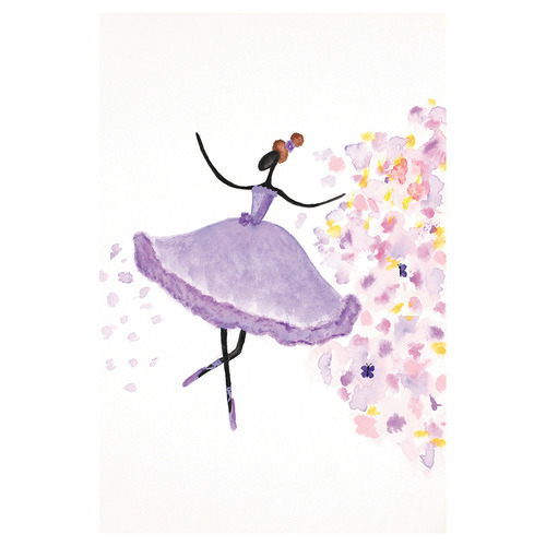 Purple Tiny Dancer Printed Wall Art | Temple & Webster