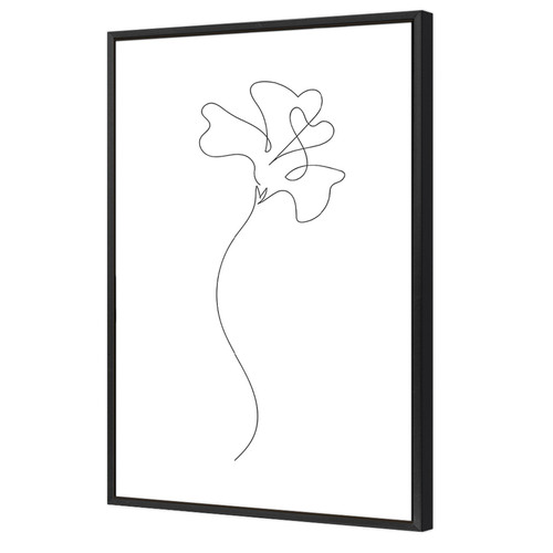 Flower Printed Wall Art