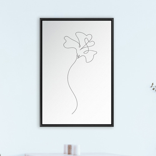 Flower Printed Wall Art
