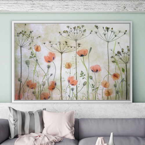 Poppy Meadow Printed Wall Art