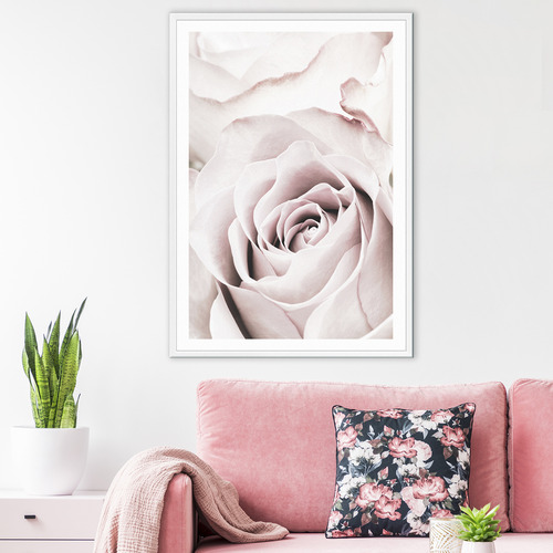 Pink Roses No 5 Printed Wall Art