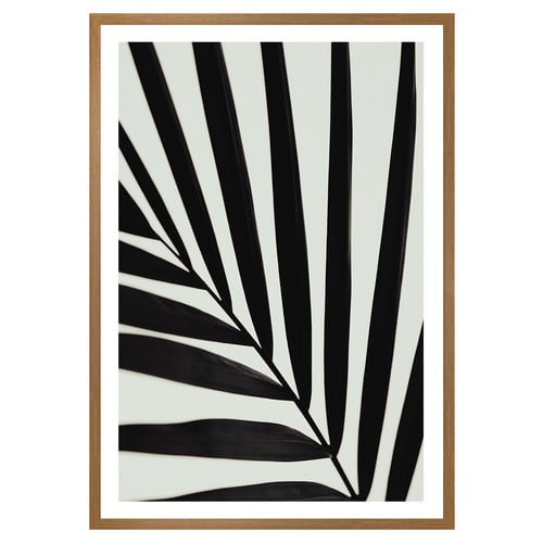 Graphic Palm Leaf I Printed Wall Art