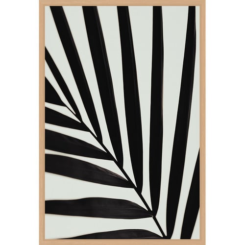 Graphic Palm Leaf I Printed Wall Art