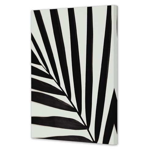 Graphic Palm Leaf I Printed Wall Art
