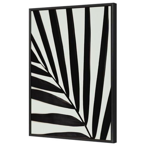 Graphic Palm Leaf I Printed Wall Art