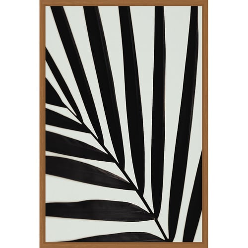 Graphic Palm Leaf I Printed Wall Art