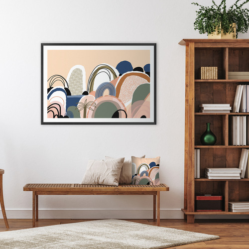 Over the Hill Printed Wall Art