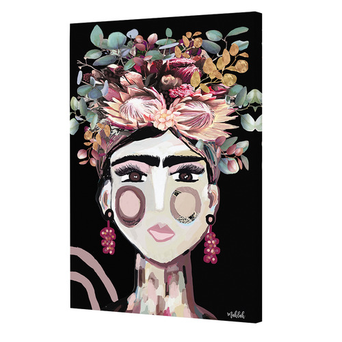 Black Australiana Frida Printed Wall Art