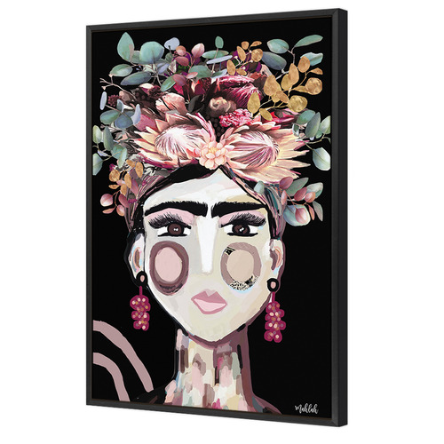 Black Australiana Frida Printed Wall Art