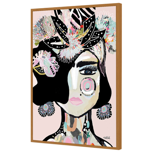 Pastel Frida Printed Wall Art