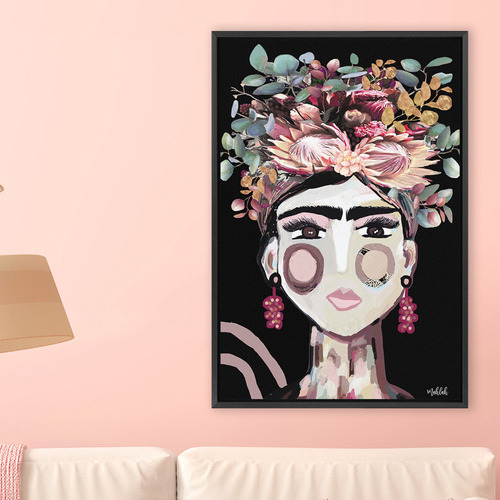 Black Australiana Frida Printed Wall Art