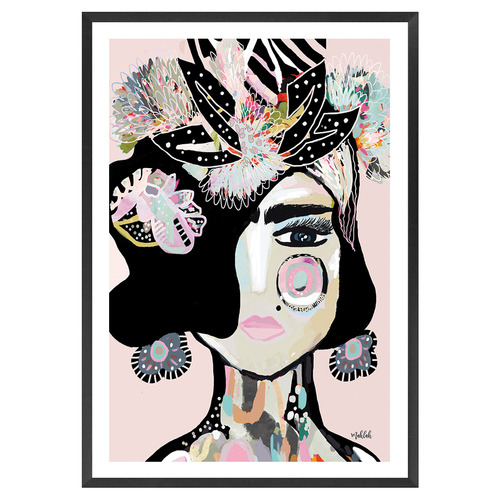 Pastel Frida Printed Wall Art