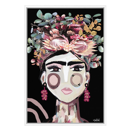 Black Australiana Frida Printed Wall Art