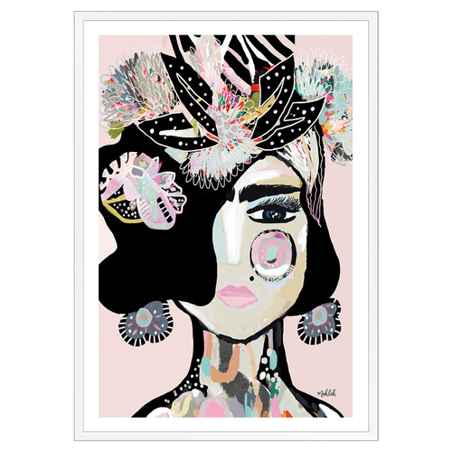 Pastel Frida Printed Wall Art