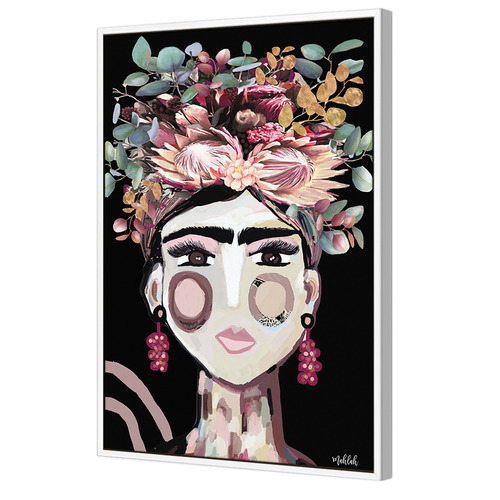 Black Australiana Frida Printed Wall Art