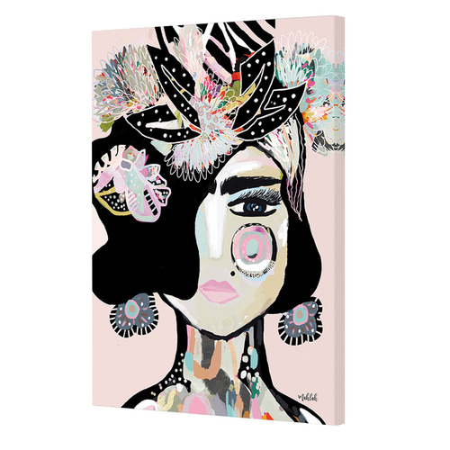 Pastel Frida Printed Wall Art
