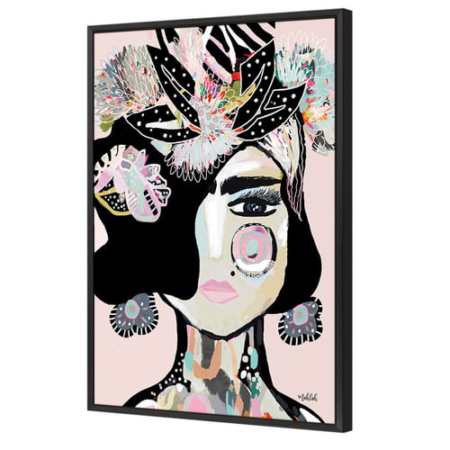 Pastel Frida Printed Wall Art