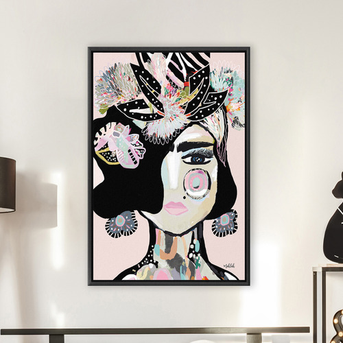 Pastel Frida Printed Wall Art