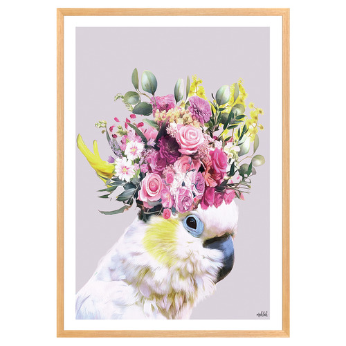 Pretty Cockatoo Printed Wall Art