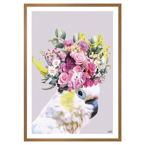 Pretty Cockatoo Printed Wall Art