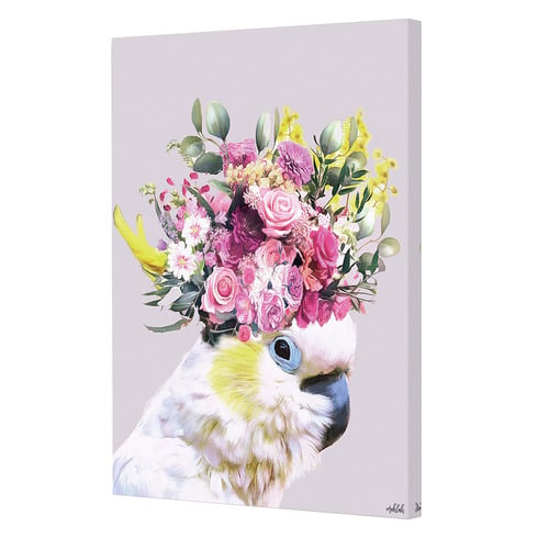 Pretty Cockatoo Printed Wall Art