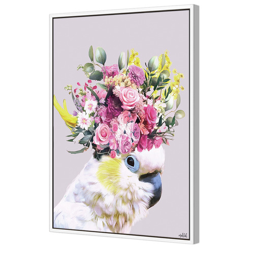 Pretty Cockatoo Printed Wall Art