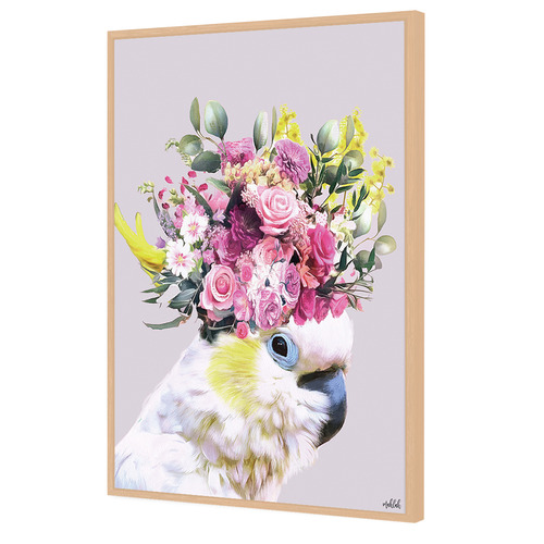 Pretty Cockatoo Printed Wall Art