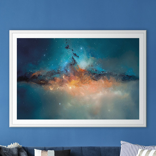 Star Explosion Printed Wall Art