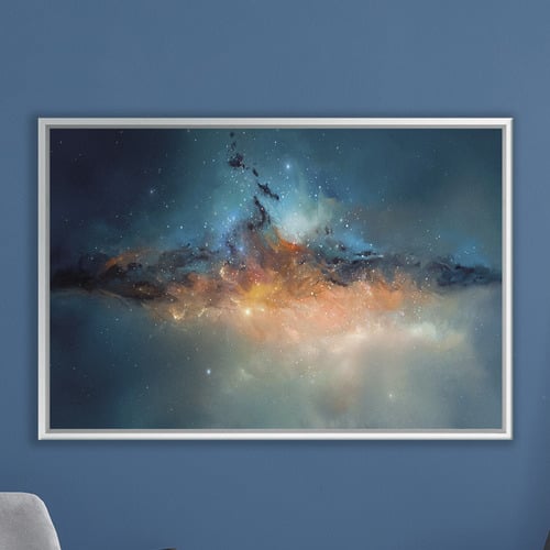 Star Explosion Printed Wall Art