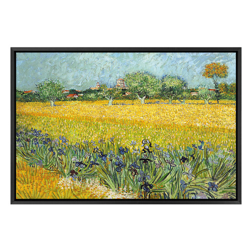 Field with Flowers near Arles Printed Wall Art