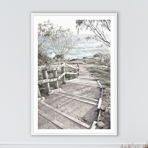 Stradbroke Boardwalk Printed Wall Art | Temple & Webster