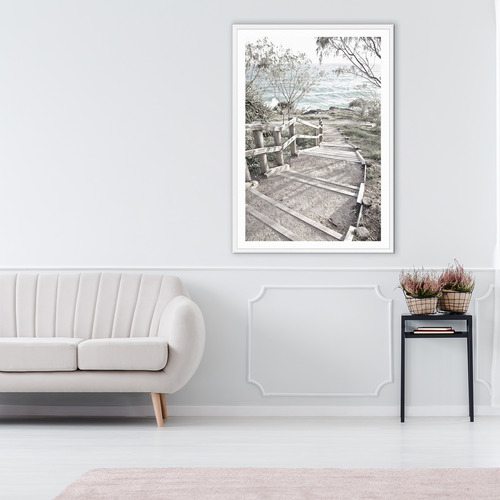 Stradbroke Boardwalk Printed Wall Art