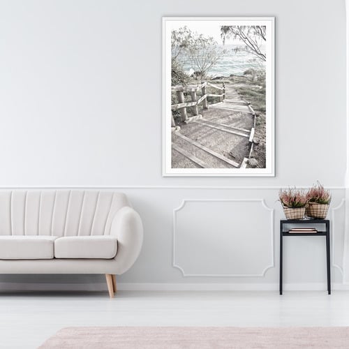 Stradbroke Boardwalk Printed Wall Art