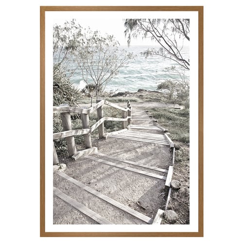 Stradbroke Boardwalk Printed Wall Art