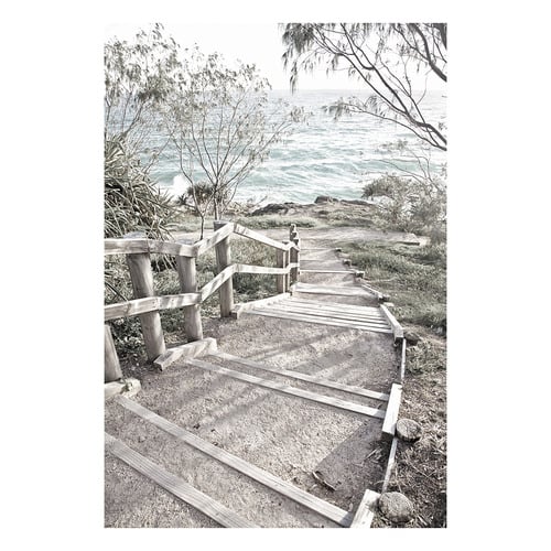 Stradbroke Boardwalk Printed Wall Art