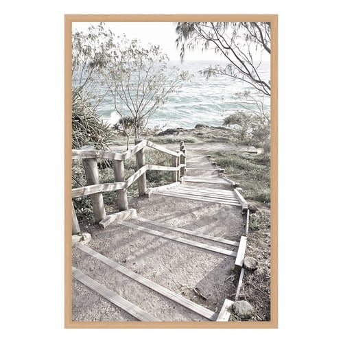 Stradbroke Boardwalk Printed Wall Art