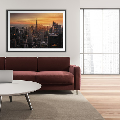Manhattan's Light Printed Wall Art